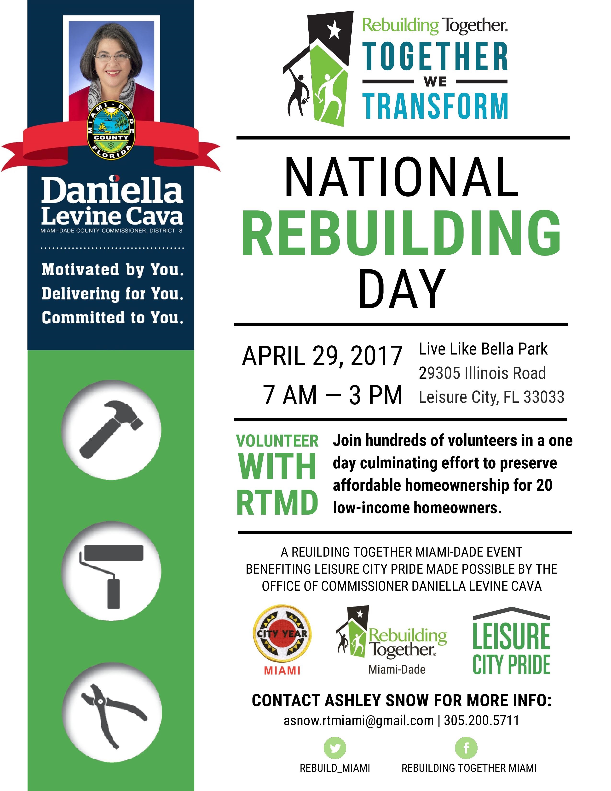 National Rebuilding Day poster